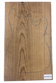 Body Swamp Ash, Caramel, 1-pc., 50mm, Unique Piece #124